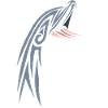 Tribal dolphin