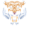 Tribal predatory tiger