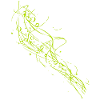 Abstract lines / green / line / pattern