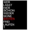 Idioten - lustiges shirt