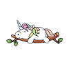 schlafendes Einhorn
