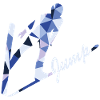 Ski jumping saying jump polygon
