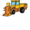 Bagger Schieber Baustelle Bagger Bauarbeiter