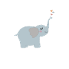 Cute elephant