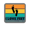 Adoro i piedi piedi feticismo del piede retrò vintage
