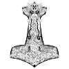 Thor's hammer Viking symbol