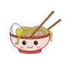 Kawaii Ramen Lächeln