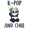 k-pop k pop kpop & och chill Korea musikgåva