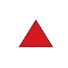Triangle red