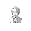 Philosophie Emmanuel Kant philosophe disant drôle