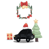 EVNotify Christmas Car
