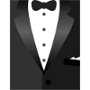 Costume et papillon