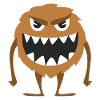 Brown monster