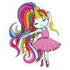Ballerina unicorn