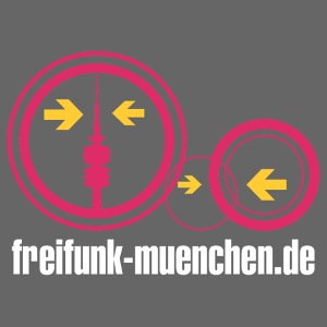 Freifunk München Mesh-Logo weiß