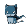 DS Comics Batmann schwarze Katze