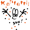 Konfetti, Karneval, Fasching