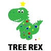 Tree rex gift saying dinosaur