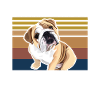 Engelsk Bulldog Dad Gift | engelsk bulldog