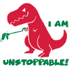 T-REX - I AM UNSTOPPABLE (Red)