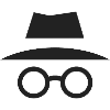 Incognito mode.