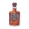 Braune Schnapsflasche mit Deckel