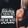 Installing muscles please wait