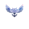 Owl with forest