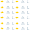 sun moon cloud