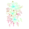 Neon Lilies Cadeaux
