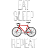 Eat Sleep Ride Repeat Cycling