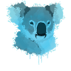Art koala koala