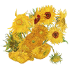 Van Gogh Sunflowers | Exempted sunflowers