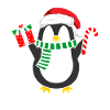 Pingouin Noël Hiver