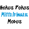 Hokus Pokus Mittelfinger