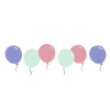 Pastel Balloons