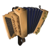Styrian Harmonica - Swiss Pine/Blue | ZiachON!