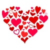 Heart of Hearts - Red Hearts