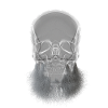 Bearded skull roentgen
