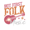 Folk music western guitar