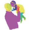 Father and daughter