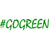 Go green