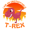 Ich bin ein unaufhaltsamer T-Rex
