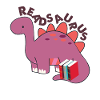 Readosaurus | Dinosaur reading book lover