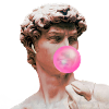 Chewing-gum, statue d’Airpod