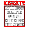 Karate Karateka Karatekämpfer Geschenk