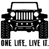 Jeep One Life, live it