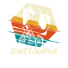 Bikesaurus T-Rex Dinosaurier Radfahrer