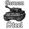 Acier allemand Tiger Panzer 1943 2. Guerre mondiale