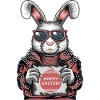 Happy easter easter easter festival easter rabbit